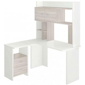 Письменный стол Гарина СКЛ-Угл130+НКЛХ-130 БЕК левый