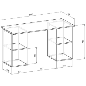 Письменный стол Прайм-59