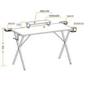 Письменный стол GD-06