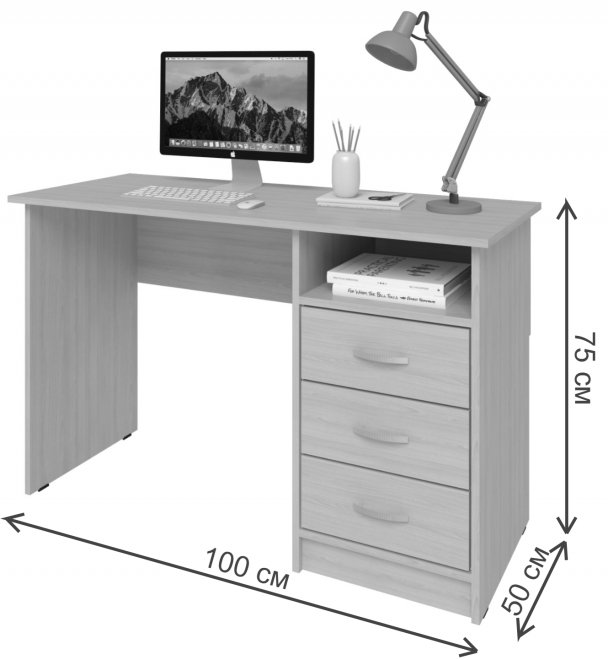 Письменный стол Хит-1 венге цаво