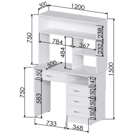 Письменный стол Хит-44