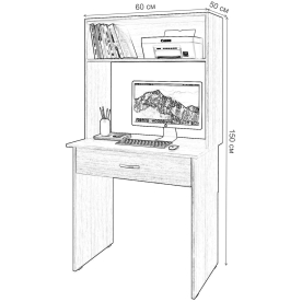 Письменный стол Хит-45