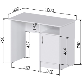 Письменный стол Хит-5