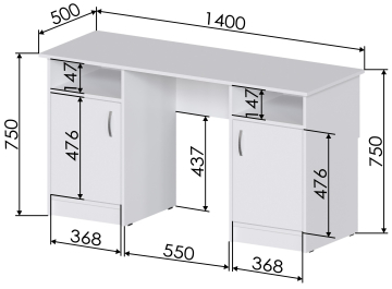 Письменный стол Хит-9