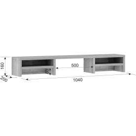 Письменный стол Лайк К3