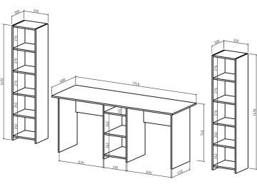 Письменный стол Лайт 10