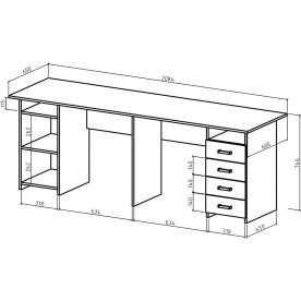 Письменный стол Лайт-13