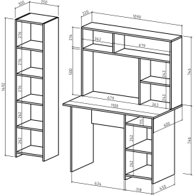 Письменный стол Лайт-3