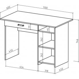 Письменный стол Лайт-3Я