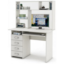 Письменный стол Лайт-4К с надстройкой