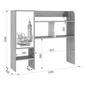 Письменный стол Лайт К1