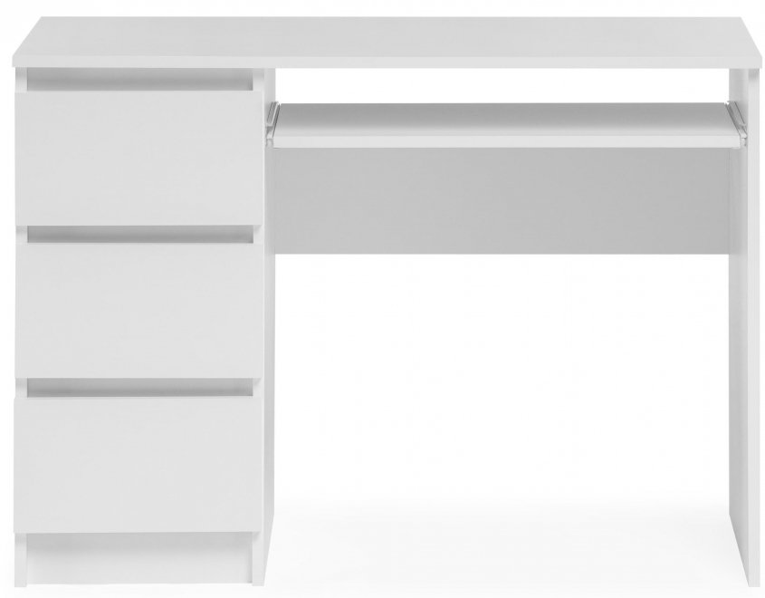Письменный стол Мадера левый белый