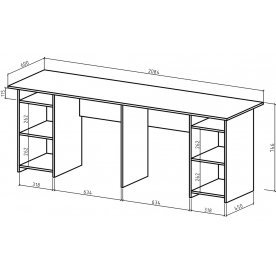 Письменный стол Найт-12