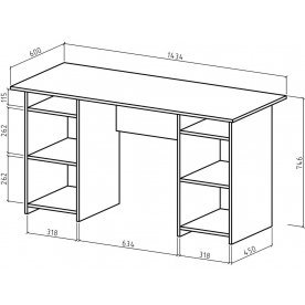 Письменный стол Найт-6