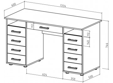 Письменный стол Остин-6Я