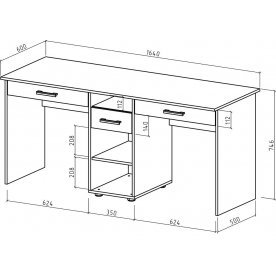 Письменный стол Остин-7Я