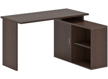 Письменный стол СКЛ-ПРЯМ130+ТБЛ-2 венге