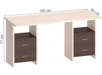 Письменный стол СКЛ-Прям150