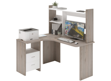 Письменный стол СКЛ-Угл130+НКЛ-130