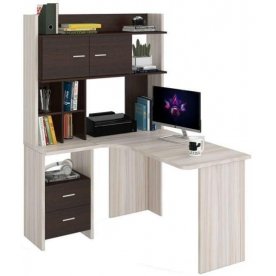 Письменный стол СКЛ-Угл130+НКЛХ-120