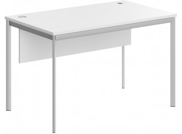 Письменный стол SkyLand IMAGO-S СП-2SD 1200х720х755 белый / алюминий