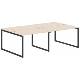 Письменный стол Skyland XQWST 2414 2406х1406х750 четырехместный