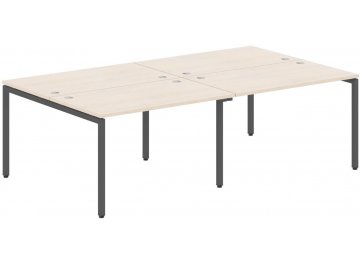 Письменный стол Skyland XTEN-S XWST 1614 1600х1406х750 двухместный бук тиара / антрацит