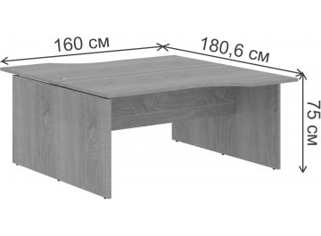 Письменный стол SkyLand XTEN X2CET 169.1 1600х1806х750 двойной