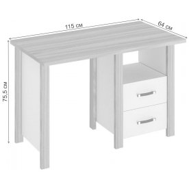Письменный стол СТД-115 с ТБД ШК