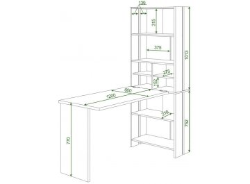 Письменный стол Лоревро-ОВХ