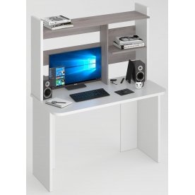 Письменный стол Беланта-Прям120Р(без тумбы)+НКЛ-120 БЕН