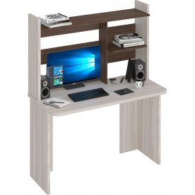 Письменный стол СКЛ-Прям120Р(без тумбы)+НКЛ-120 КШ