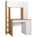 Письменный стол Комфорт 12.71 дуб золотой craft / белая аляска - Уцененный экземпляр