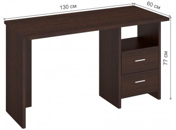 Письменный стол СКЛ-Прям130 В