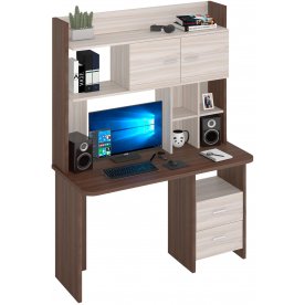 Письменный стол СКЛ-Прям130Р+НКЛХ-130 ШК