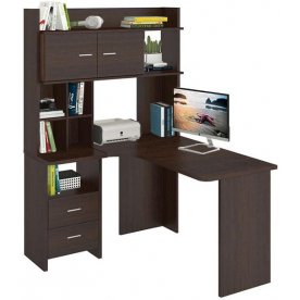 Письменный стол СКЛ-Угл130+НКЛХ -120 В ЛЕВ