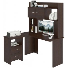 Письменный стол СКЛ-Угл130+НКЛХ -130 В ЛЕВ