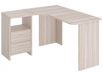 Письменный стол СКЛ-Угл 130 В ЛЕВ