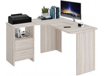 Письменный стол СКЛ-Угл 130 К ЛЕВ