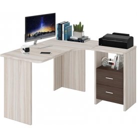 Письменный стол СКЛ-Угл 130 КШ ПРАВ