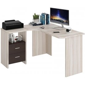 Письменный стол СКЛ-Угл 130 КВ ЛЕВ