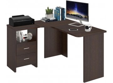 Письменный стол СКЛ-Угл 130 В ЛЕВ