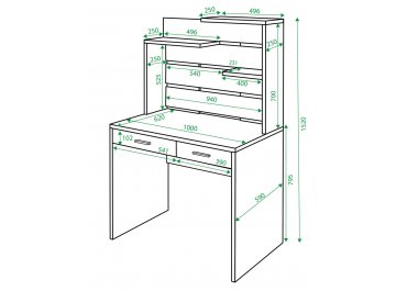 Письменный стол СП-22 В