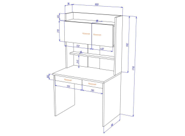 Письменный стол СП-23