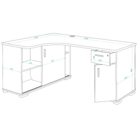 Письменный стол СР-140М