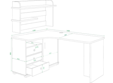 Письменный стол СР-145