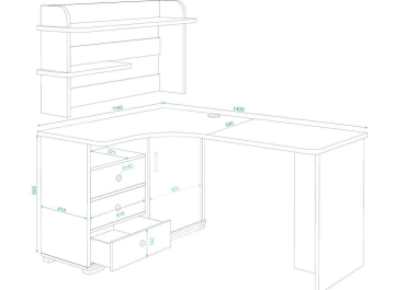 Письменный стол СР-145