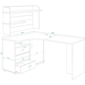 Письменный стол СР-145