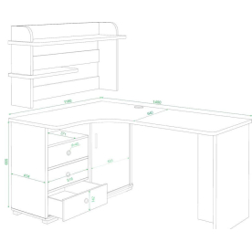 Письменный стол СР-145