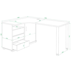 Письменный стол СР-165